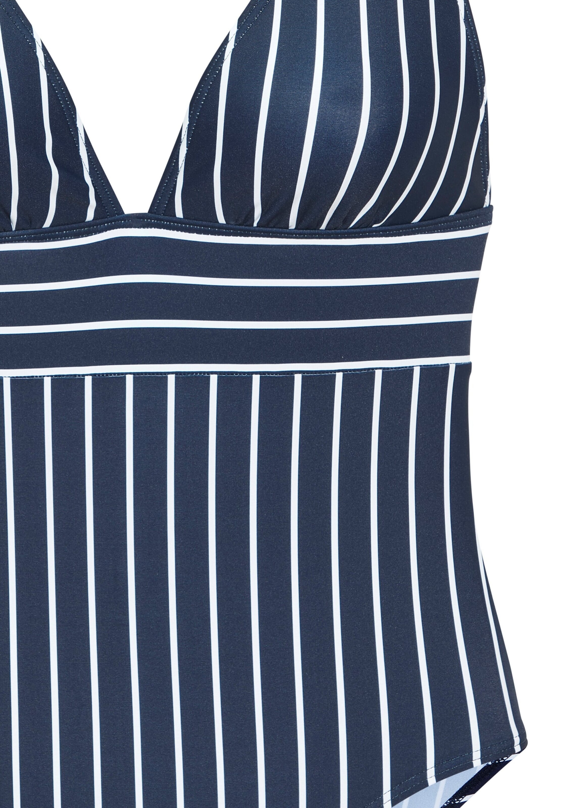 s.Oliver Triangle Swimsuit in Blue