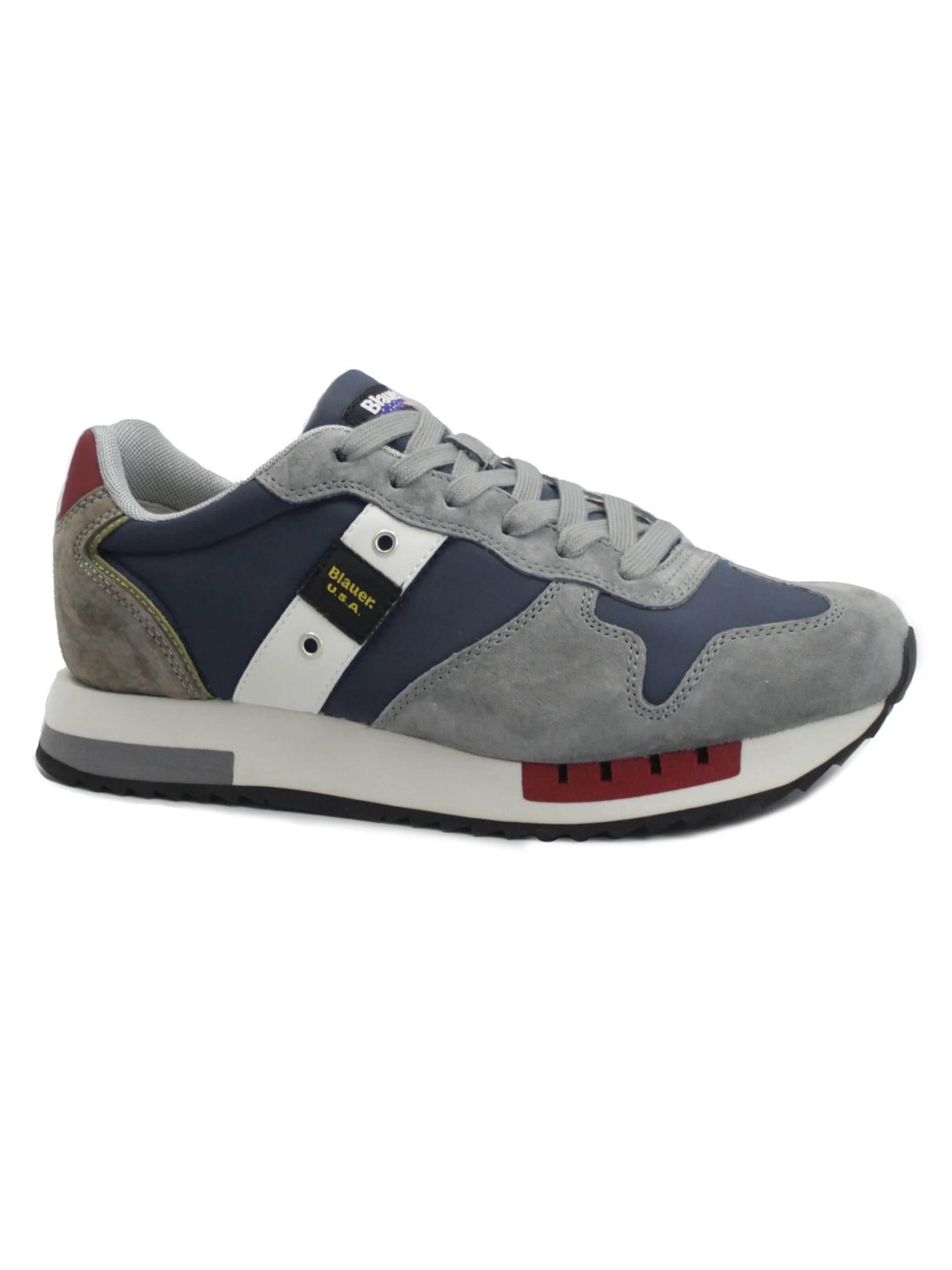 Blauer - Zapatillas deportivas bajas 'Queen S01' en azul: frente