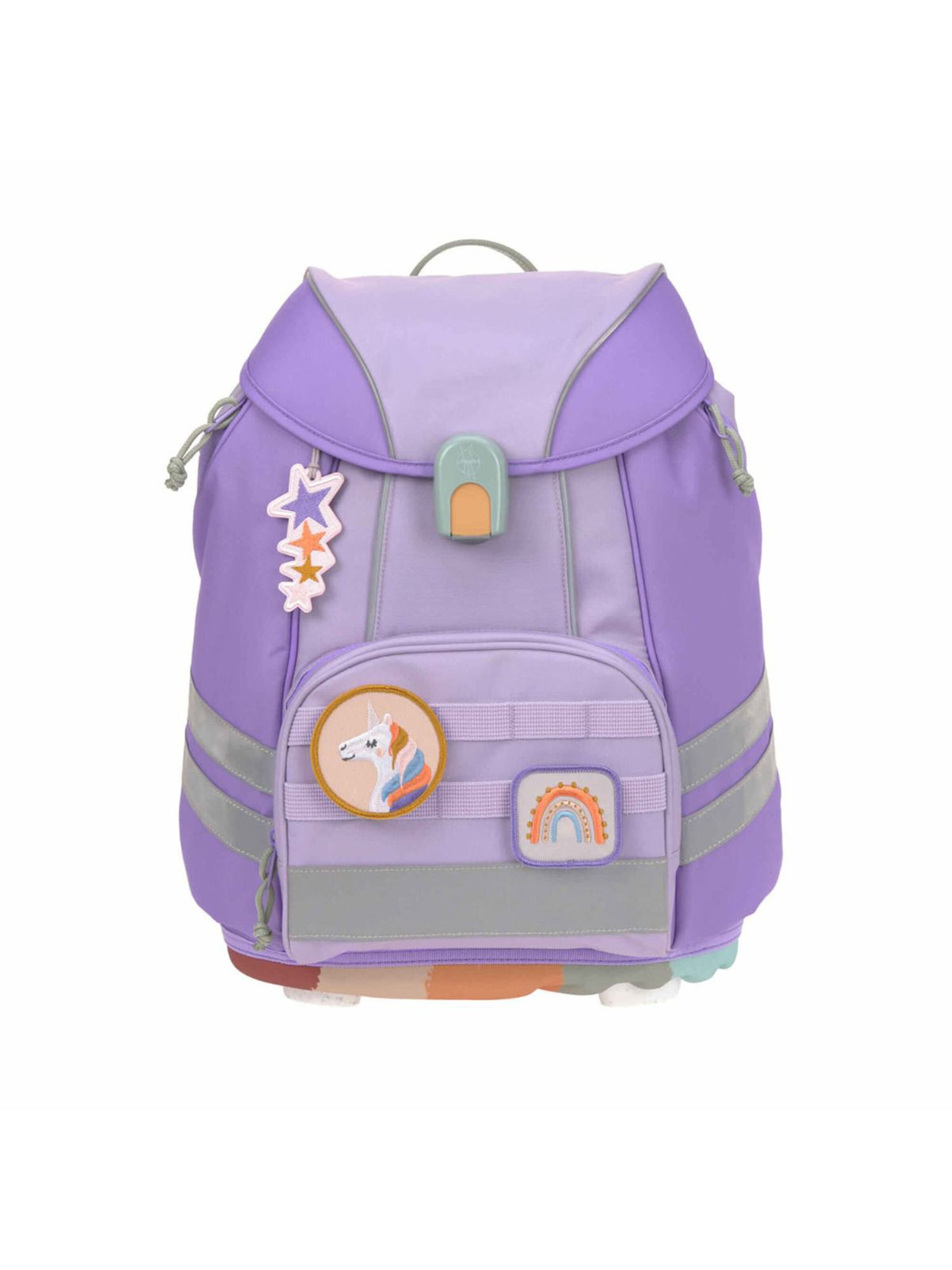 LÄSSIG Backpack 'Flexy Unique' in Purple