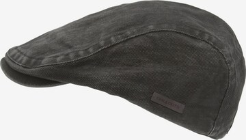 chillouts Cap 'Tirau' in Schwarz: Vorderseite