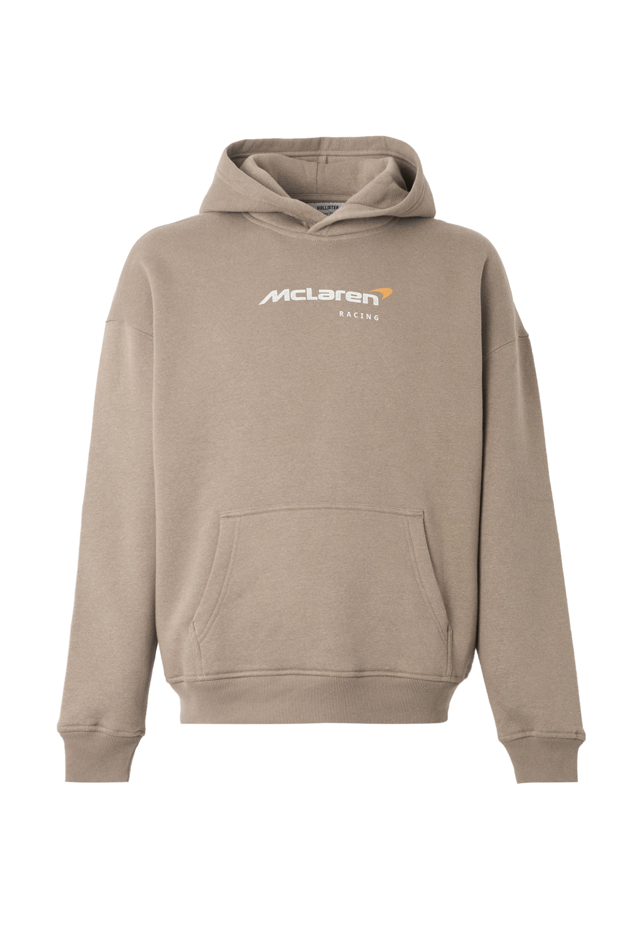 HOLLISTER Sweatshirt 'F1 AUTO MCLAREN' i S i navy / lysebrun / gul / hvid, Produktvisning
