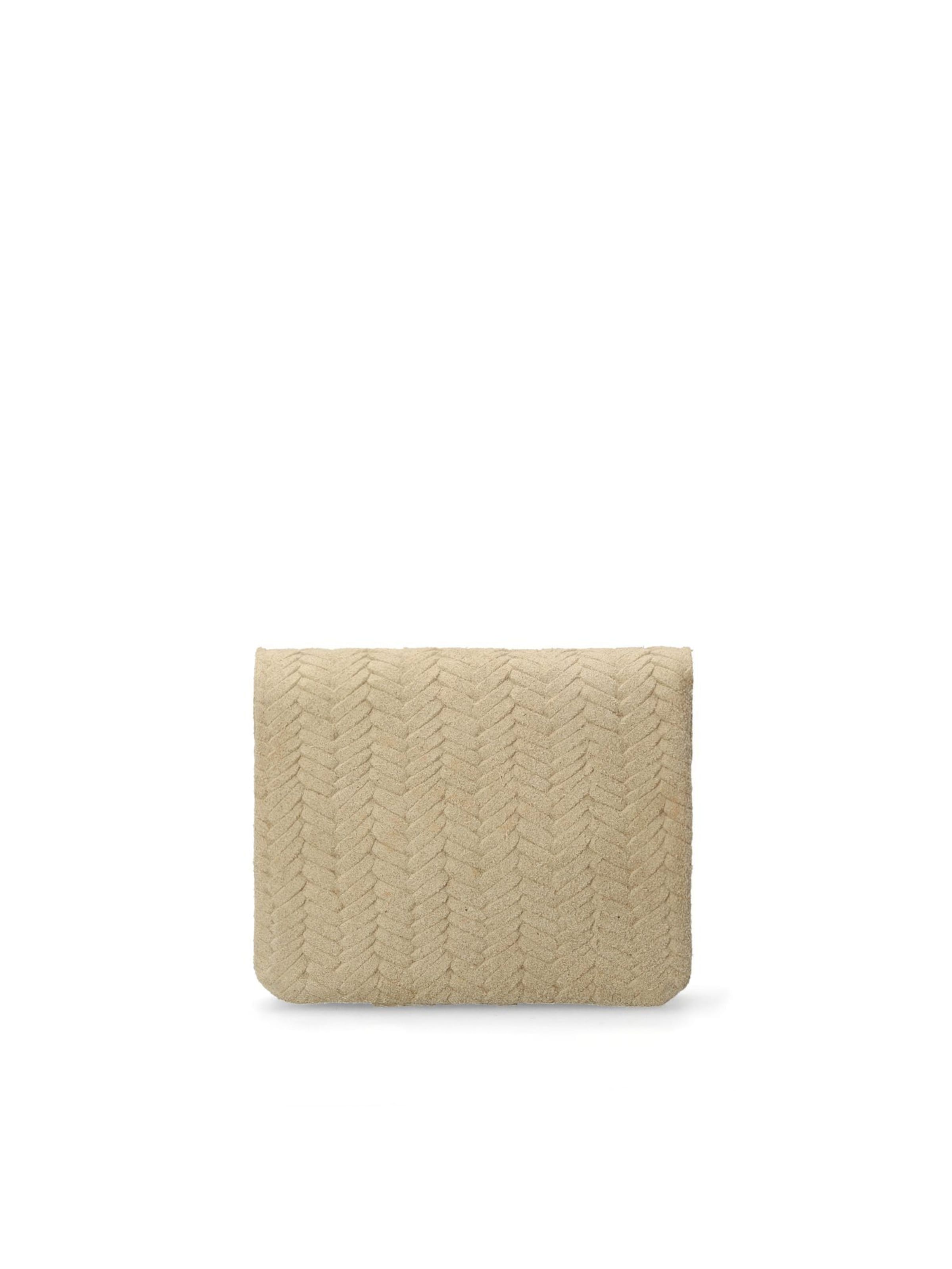 MANFIELD Portemonnee in Beige