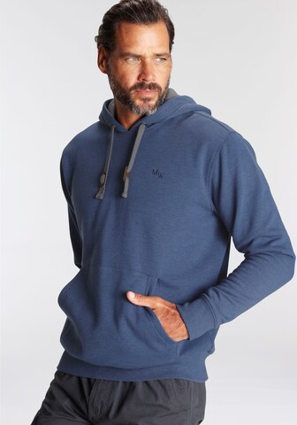 Man's World Sweatshirt in Blau