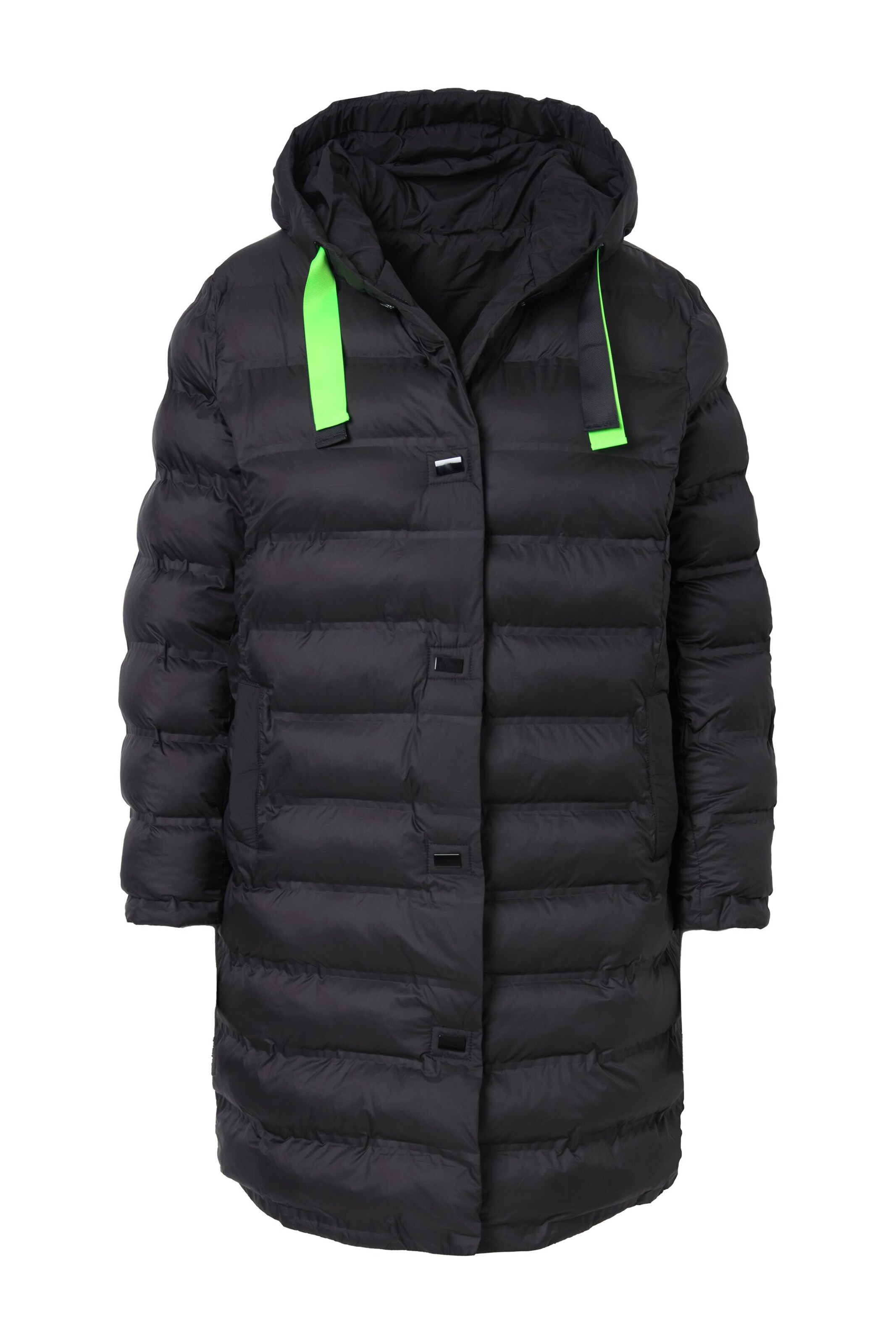 Angel of Style Winterjacke in Schwarz: Vorderseite