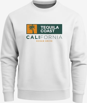 Neverless Sweatshirt 'California' in White: front