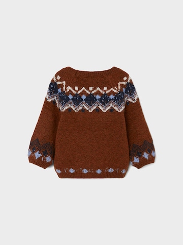 NAME IT Pullover 'Osom' in Braun