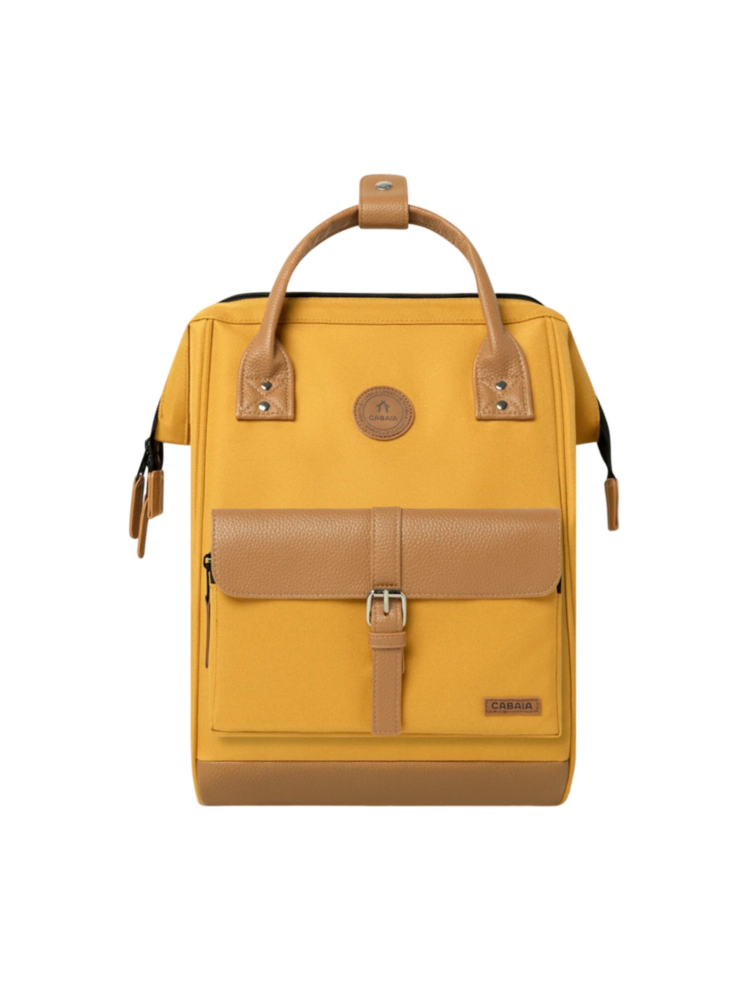 Cabaia Backpack 'Guadalupe M' in Yellow