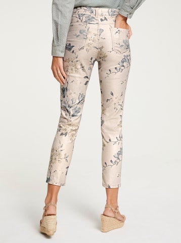 heine Skinny Spodnie w kolorze beżowy