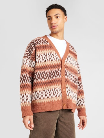 TOPMAN Strickjacke in Braun: predná strana