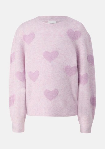 Pull-over s.Oliver en rose : devant