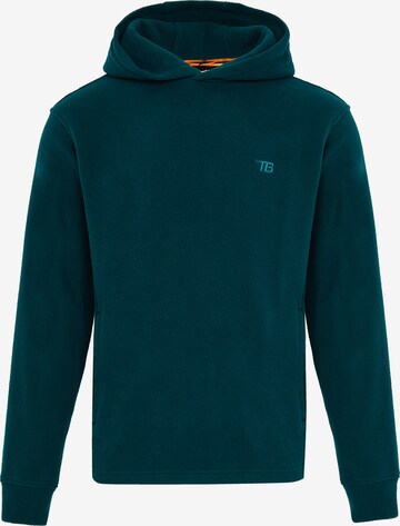 Sweat-shirt Threadbare en vert : devant