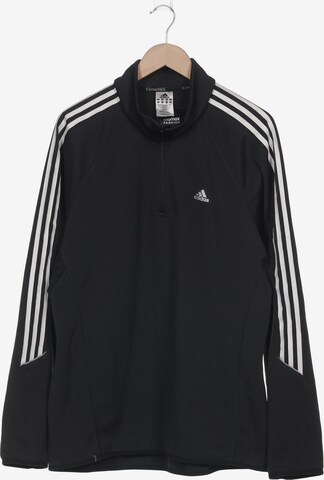 ADIDAS PERFORMANCE Sweatshirt & Zip-Up Hoodie in XL in Black: front
