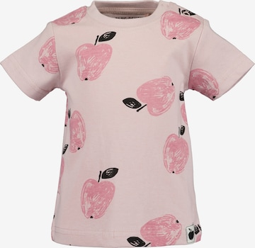 T-Shirt BLUE SEVEN en rose : devant