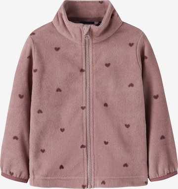 NAME IT Fleecejacke 'NMNSPEKTRA' in Pink: Vorderseite