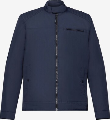 ESPRIT Functionele jas in Blauw: voorkant