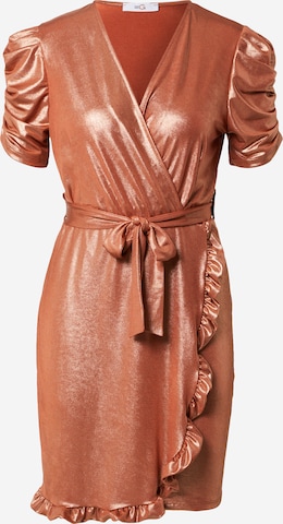 WAL G. Dress in Bronze: front