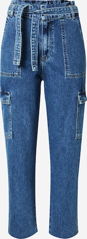 LTB tavaline Klapptaskutega teksapüksid 'Godiva', värv sinine: eest vaates