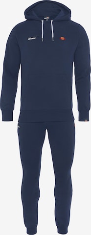 Completo per l'allenamento 'Traccota' di ELLESSE in blu: frontale