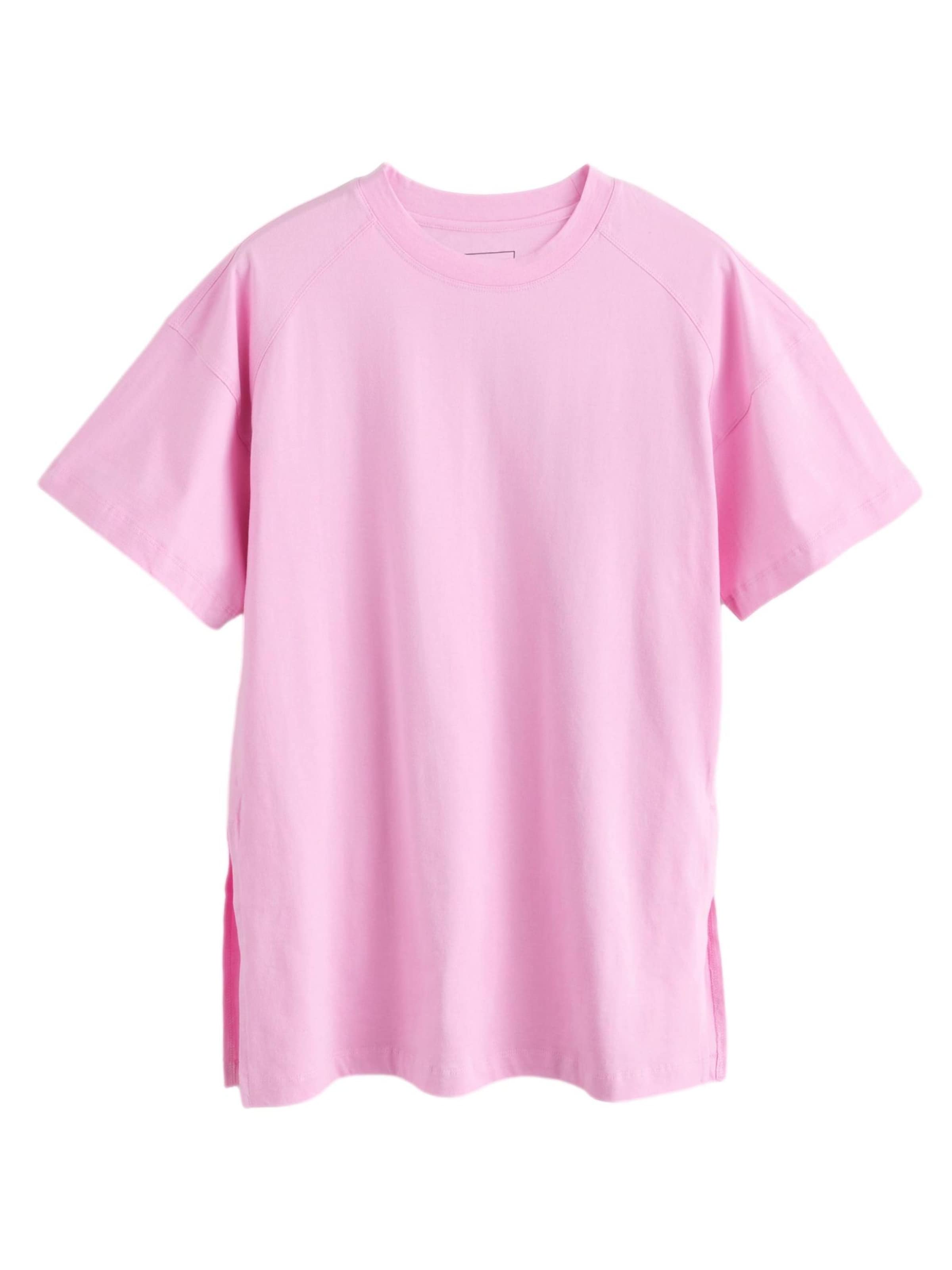 Next Shirt in Pink: Vorderseite