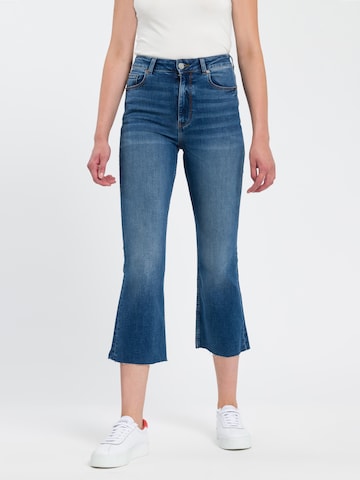 Cross Jeans Flared Jeans ' P 518 ' in Blue: front
