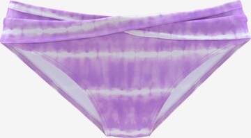 Bas de bikini s.Oliver en violet : devant