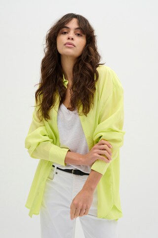 My Essential Wardrobe Blouse in Geel: voorkant