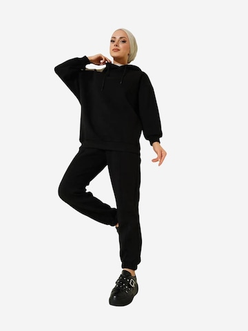 Bigdart - Fato de jogging em preto: frente