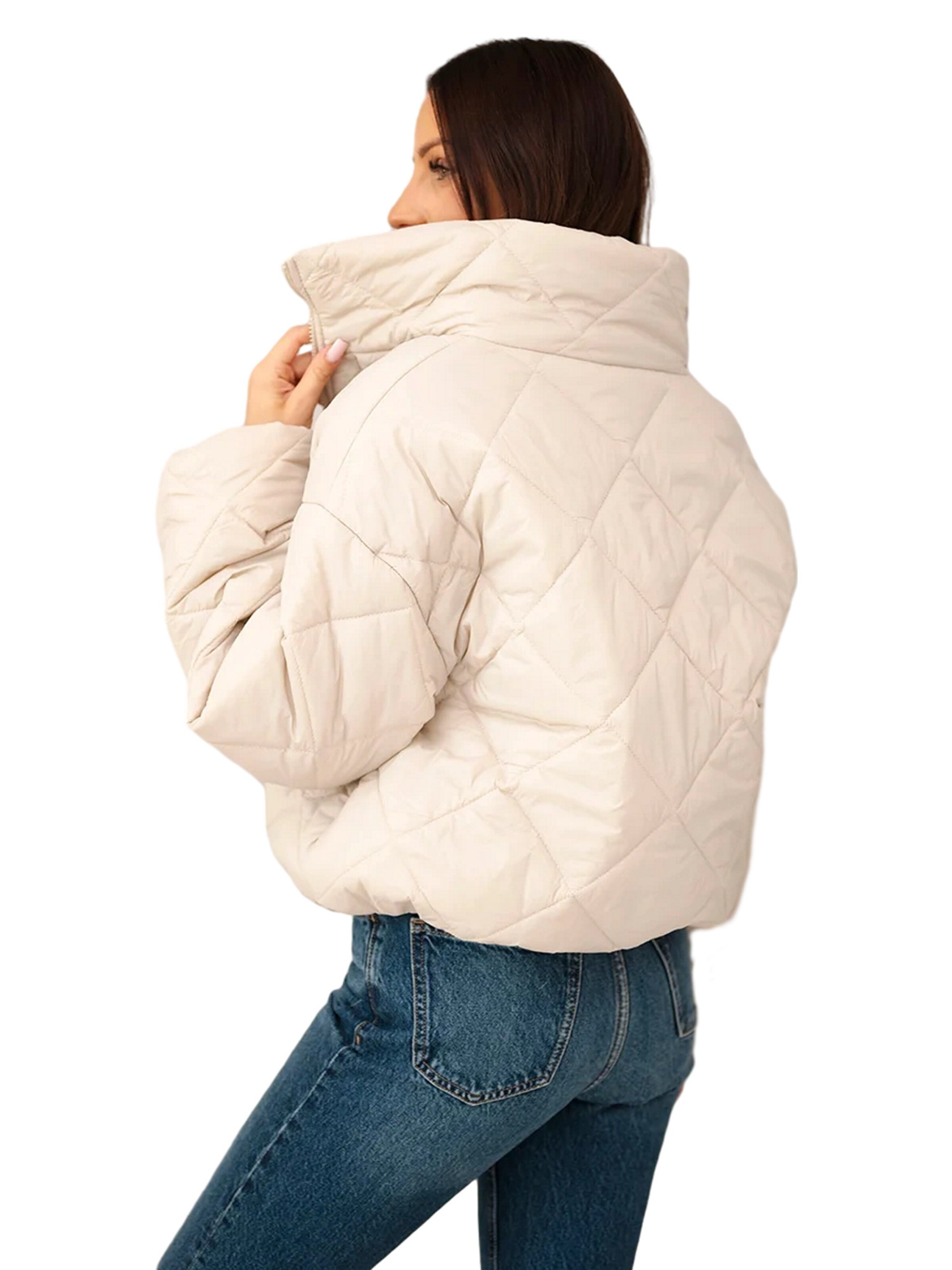 Lumera Zimní bunda 'Therese' – béžová