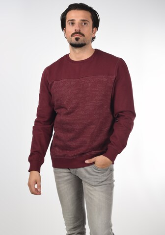 BLEND Sweatshirt 'Tok' in Rot: predná strana