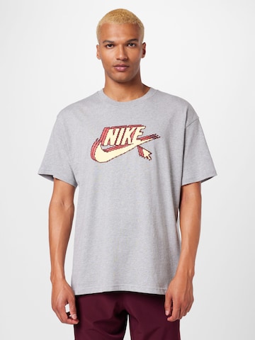 Nike Sportswear Shirt 'Futura' in Grey: front