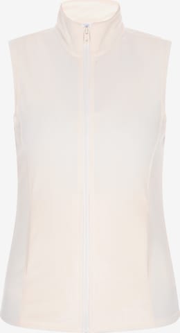 faina Athlsr Vest in White: front