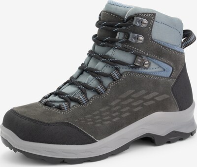 Travelin Boots 'Aborg ' en bleu / gris / noir, Vue avec produit