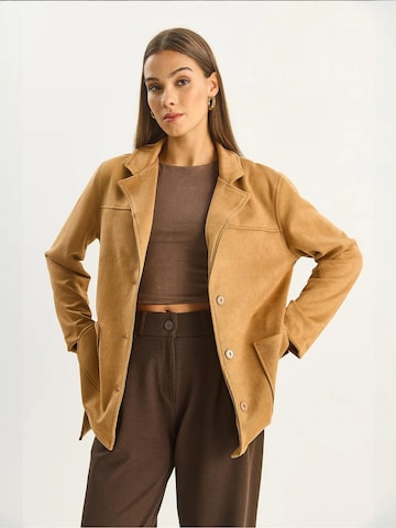 Bianco Lucci Tussenjas in Beige