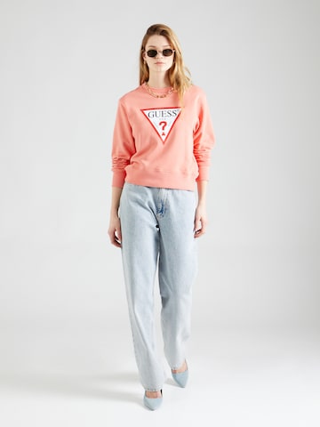 GUESS Sweatshirt in Oranje