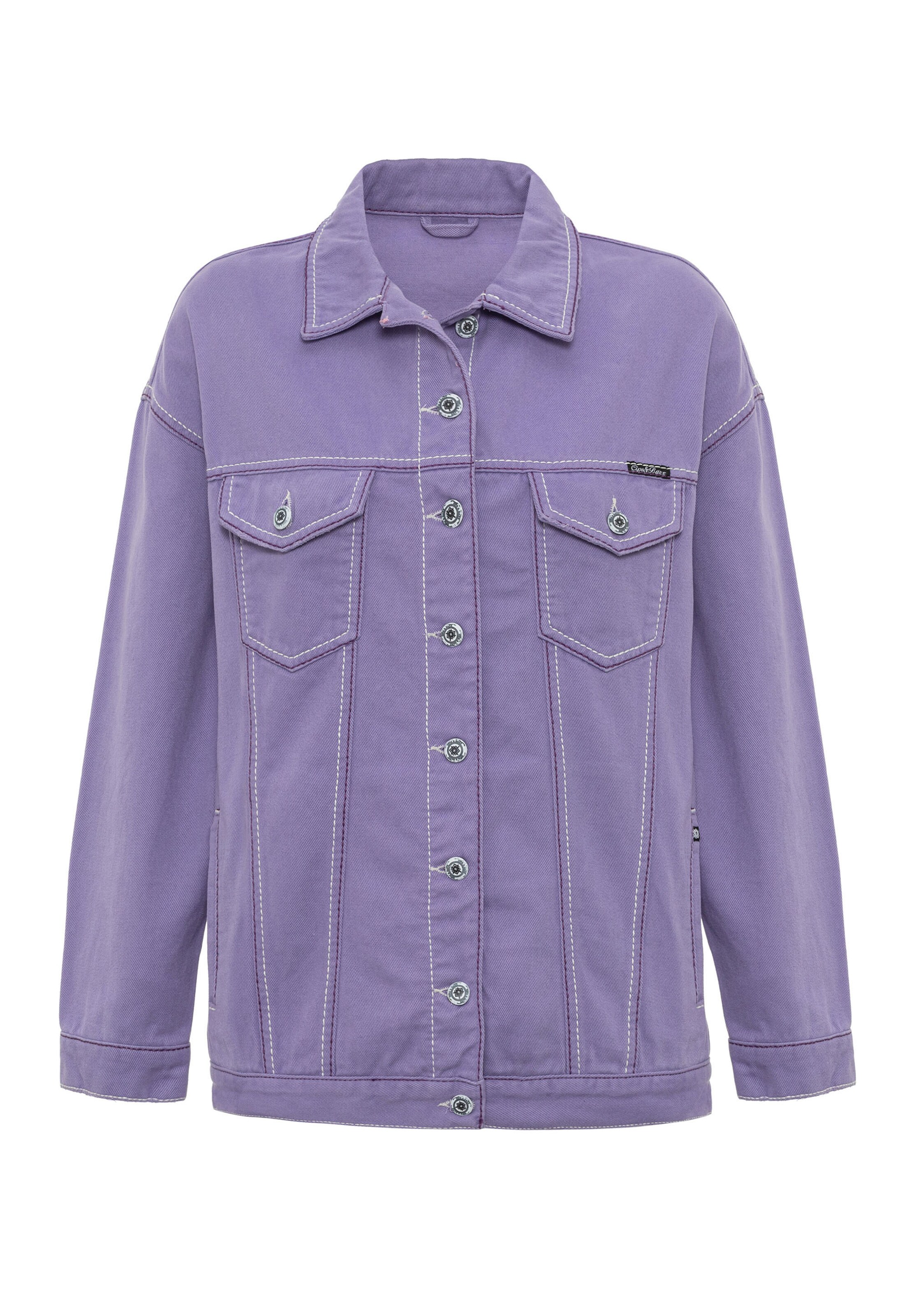 CIPO & BAXX Tussenjas in Lila: voorkant