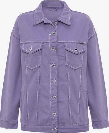 CIPO & BAXX Between-Season Jacket in Purple: front