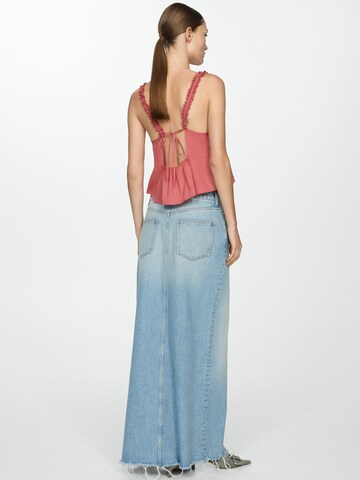 MANGO Top 'Alicante' – červená