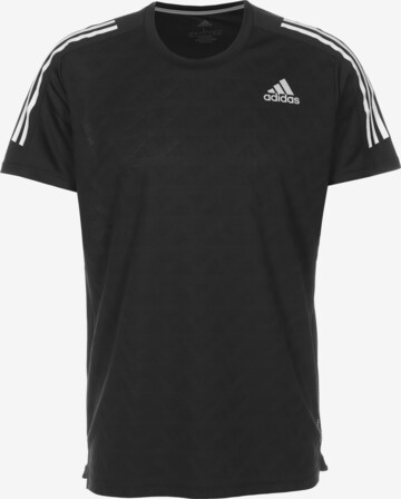 T-Shirt fonctionnel ADIDAS SPORTSWEAR en noir : devant