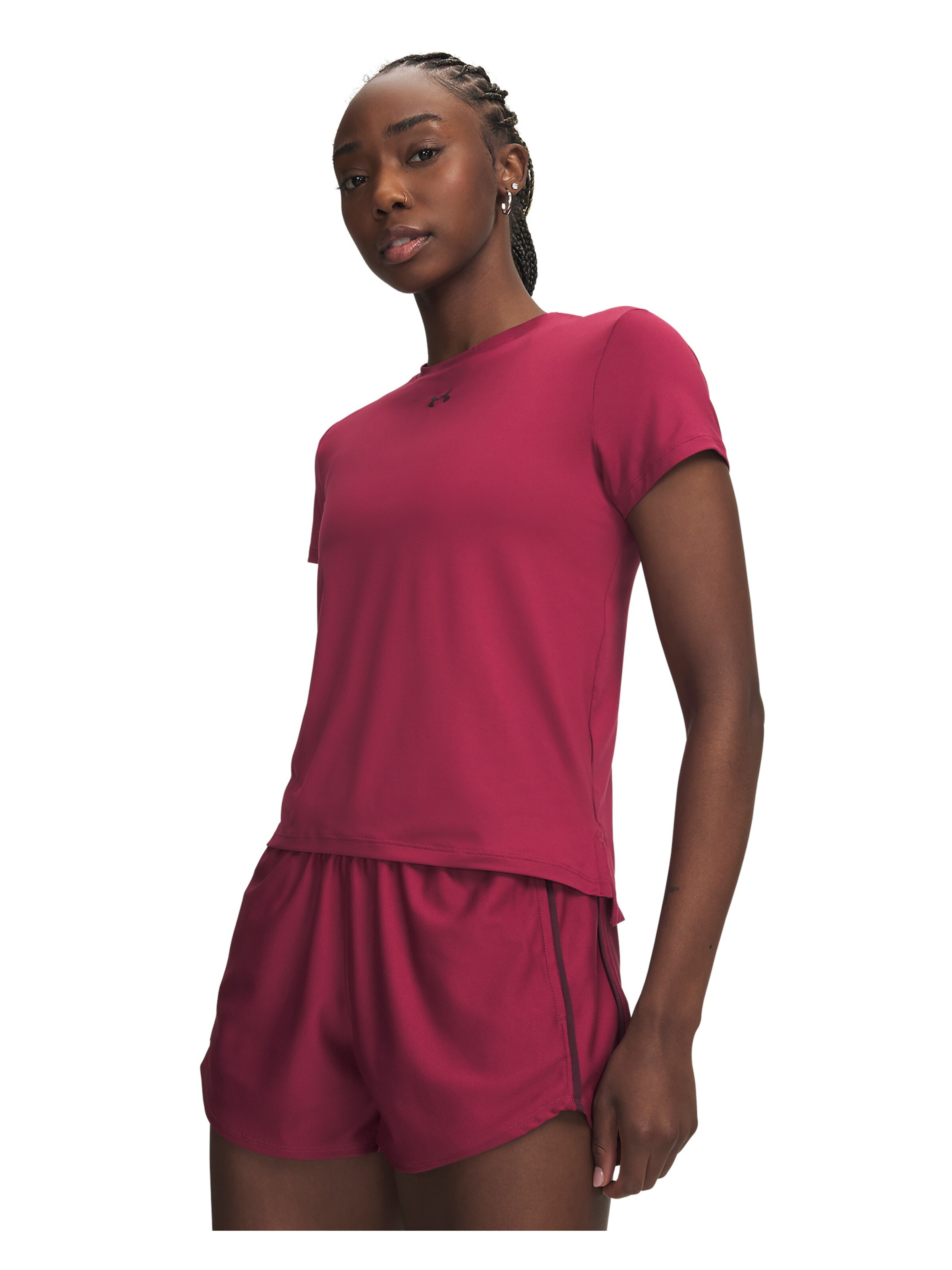 UNDER ARMOUR Functioneel shirt 'Vanish' in Rood: voorkant