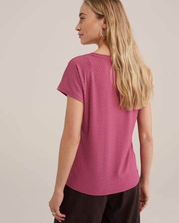 T-shirt WE Fashion en rose