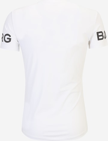 BJÖRN BORG Toiminnallinen paita värissä valkoinen