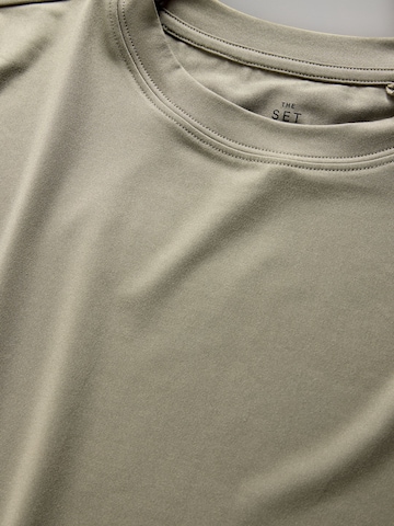 T-Shirt The Set en marron