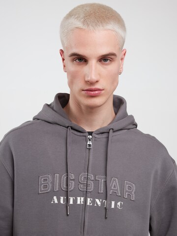 Veste de survêtement 'Berkus' BIG STAR en gris