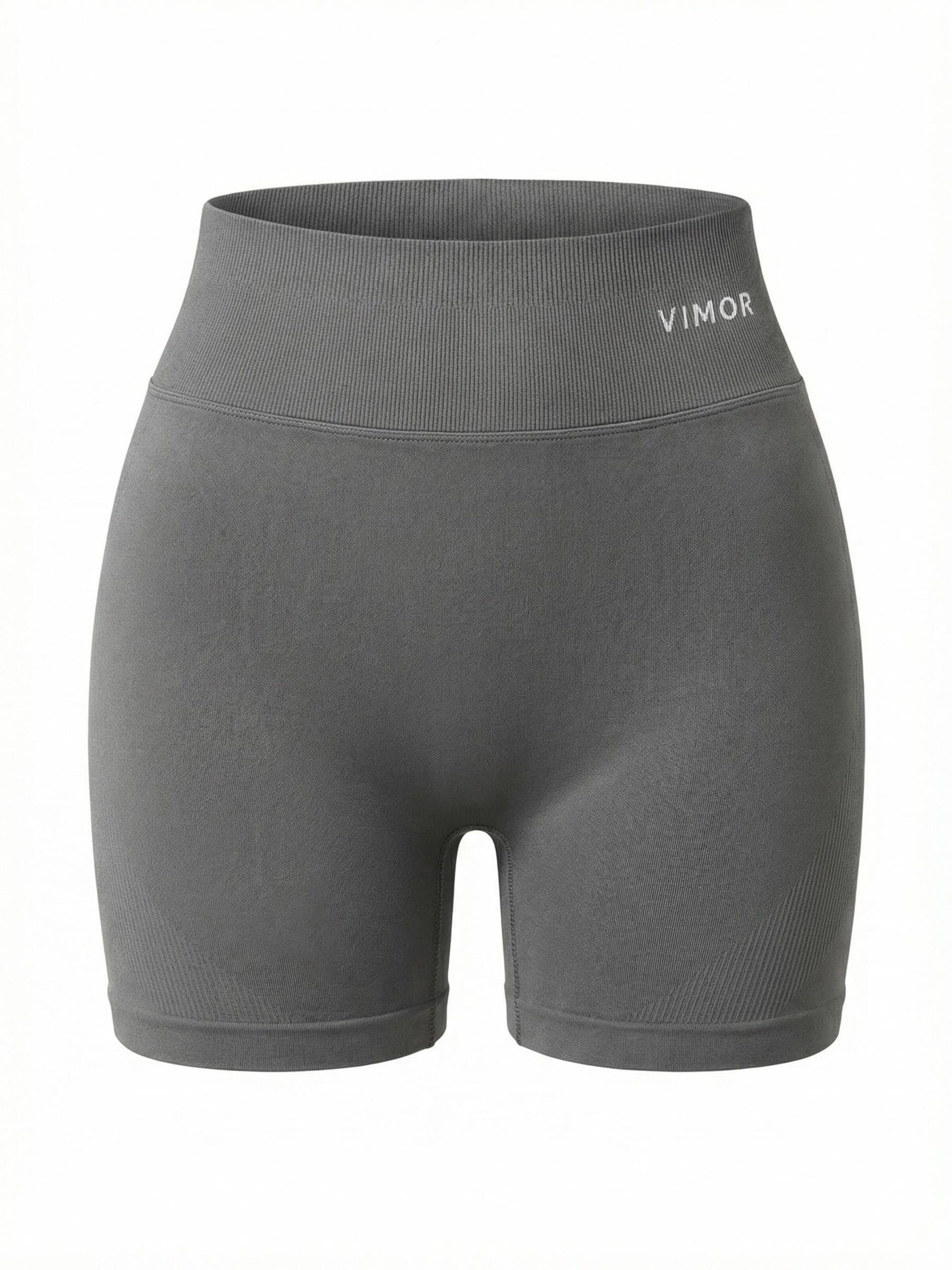 Vimor Skinny Leggings 'Joy Scrunch Shorts'‌‌‌‌ in Grau: Vorderseite