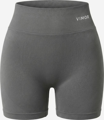 Vimor Skinny Leggings 'Joy Scrunch Shorts' in Grey: front