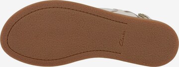 CLARKS Sandale ' Karsea Strap ' in Weiß