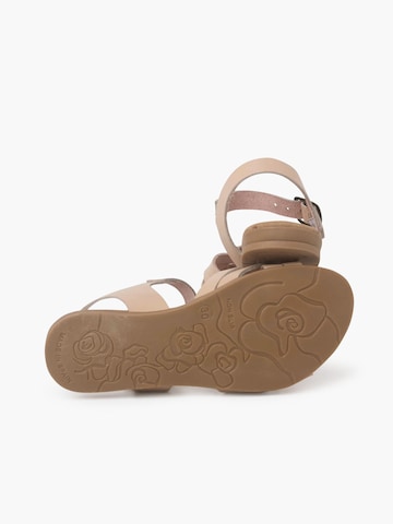 Sandales Pisamonas en beige