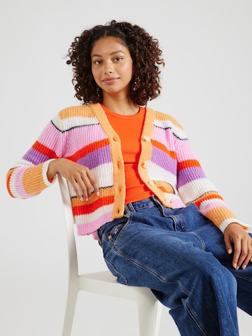 PIECES Knit Cardigan 'BRANDON' in Mixed colors: front