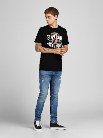 JACK & JONES - Camiseta en negro