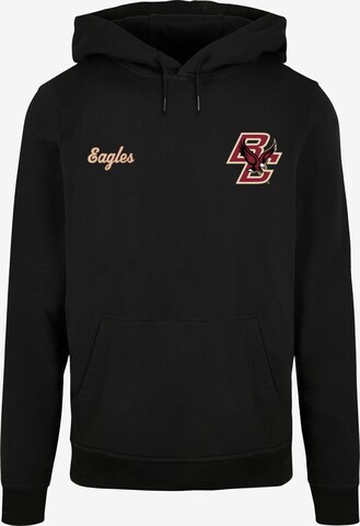 Merchcode Sweatshirt 'Boston College - BC Eagles' in Schwarz: predná strana